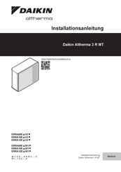 Daikin Altherma 3 R MT ERRA08E V3-Serie Installationsanleitung