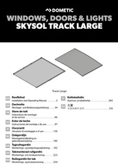 Dometic Track Large Montage- Und Bedienungsanleitung