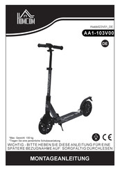 Homcom AA1-103V00 Montageanleitung