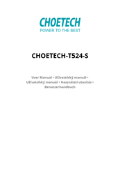 Choetech T524-S Benutzerhandbuch