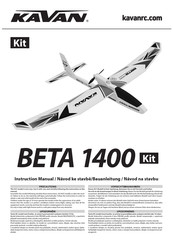 Kavan BETA 1400 Kit Bauanleitung