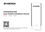 ATOMSTACK R30 Installationshandbuch