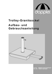 doppler 85897AXT Aufbau- Und Gebrauchsanleitung