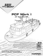 Horizon Hobby ProBoat PCF Mark I Bedienungsanleitung