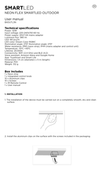 KSIX SMARTLED BXOUTL3N Benutzerhandbuch