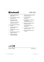 EINHELL TC-PG 10/E5 Originalbetriebsanleitung