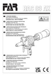 Far RAC 83 AX Bedienungsanleitung Und Ersatzteile