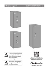 Chubbsafes DuoForce T2 Kurzanleitung