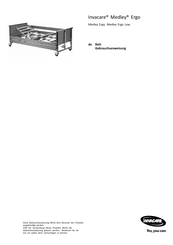 Invacare Medley Ergo Low Gebrauchsanweisung