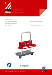 HOLZMANN-MASCHINEN MOBAS1 Betriebsanleitung