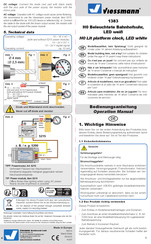 Viessmann 1383 Bedienungsanleitung