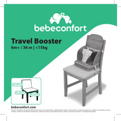 Bebeconfort Travel Booster Gebrauchsanweisung