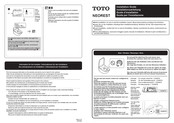 Toto NEOREST Installationsanleitung
