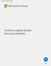 Microsoft Surface-Laptop-Studio Serviceanleitung