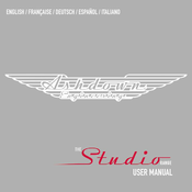 Ashdown Engineering STUDIO Serie Benutzerhandbuch