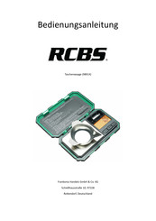 RCBS 98914 Bedienungsanleitung