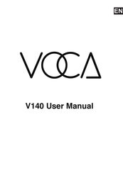 VOCA V140 Benutzerhandbuch