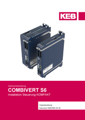 KEB COMBIVERT S6 Gebrauchsanleitung