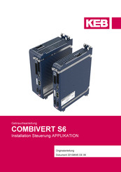 KEB COMBIVERT S6 Gebrauchsanleitung