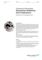 Endress+Hauser NAR300 Technische Information