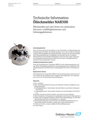 Endress+Hauser NAR300 Technische Information