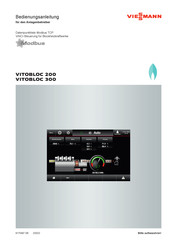 Viessmann VITOBLOC 200 Bedienungsanleitung Für Den Anlagenbetreiber