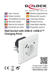 DeLOCK 11489 Bedienungsanleitung