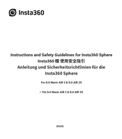 insta360 Sphere Anleitung Und Sicherheitsheinweise