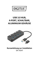 Digitus DA-70247 Kurzanleitung Zur Installation