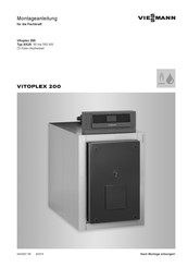 Viessmann Vitoplex 200 SX2A Montageanleitung