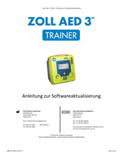 Zoll AED 3 TRAINER Softwareanleitung
