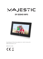 Majestic DF 820HD MP3 Bedienungsanleitung