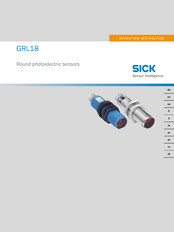 SICK GRL18 serie Betriebsanleitung