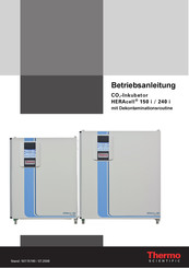 Thermo Scientific HERAcell 150 i Betriebsanleitung