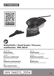 Parkside PMS 160 A1 Originalbetriebsanleitung