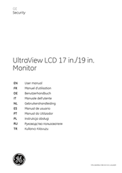 GE UltraView LCD 17 in Benutzerhandbuch