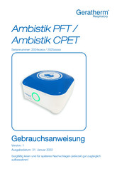 GERATHERM 2024-Serie Gebrauchsanweisung