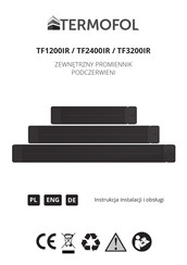TERMOFOL TF1200IR Installations- Und Bedienungsanleitung