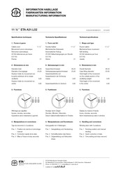 eta A31.L02 Fabrikanten Information