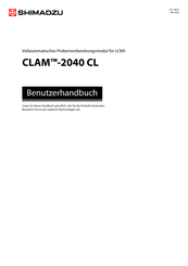 Shimadzu CLAM-2040 CL Benutzerhandbuch