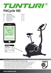 Tunturi FitCycle 50i Benutzerhandbuch