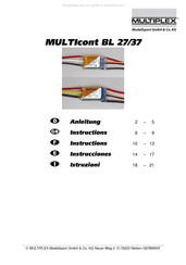 Multiplex 7 2275 Anleitung
