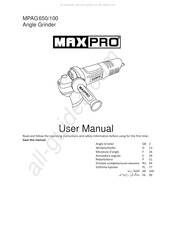 MaxPro MPAG650/100 Bedienungsanleitung