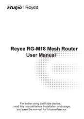 Ruijie Reyee RG-M18 Benutzerhandbuch