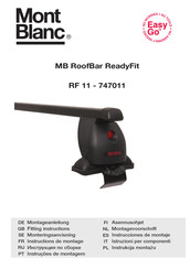 Mont Blanc RF 11 Montageanleitung