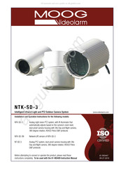 Moog Videolarm NT-SD-3 Bedienungsanleitung