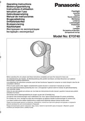 Panasonic EY3740 Bedienungsanleitung