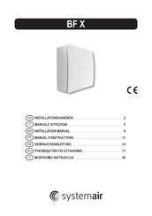 SystemAir BF X Gebrauchsanleitung
