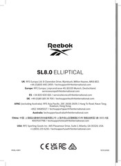Reebok SL8.0 Bedienungsanleitung