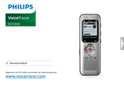 Philips VoiceTracer DVT2010 Benutzerhandbuch
